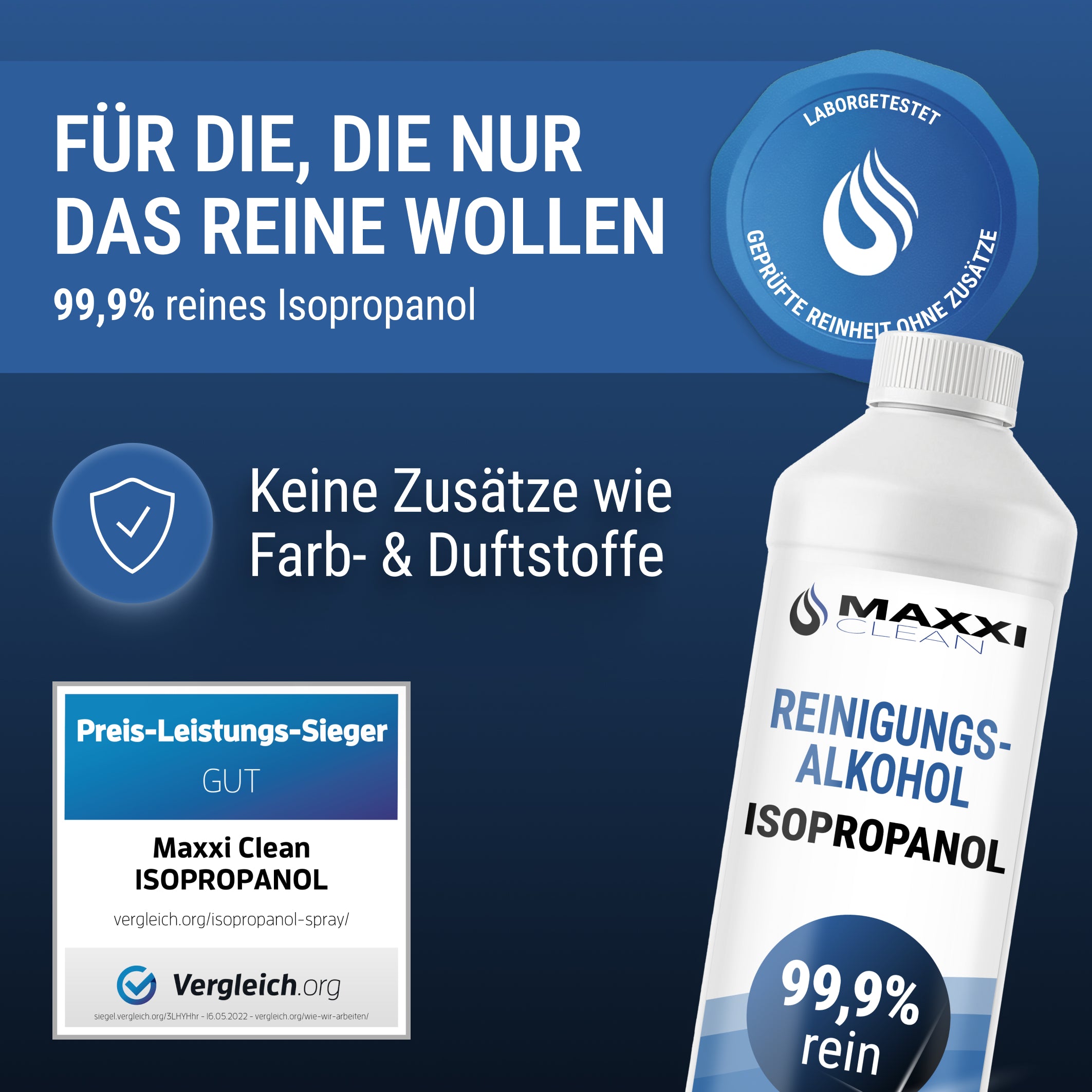 ISOPROPANOL 99,9 % 750 ml 750 ml