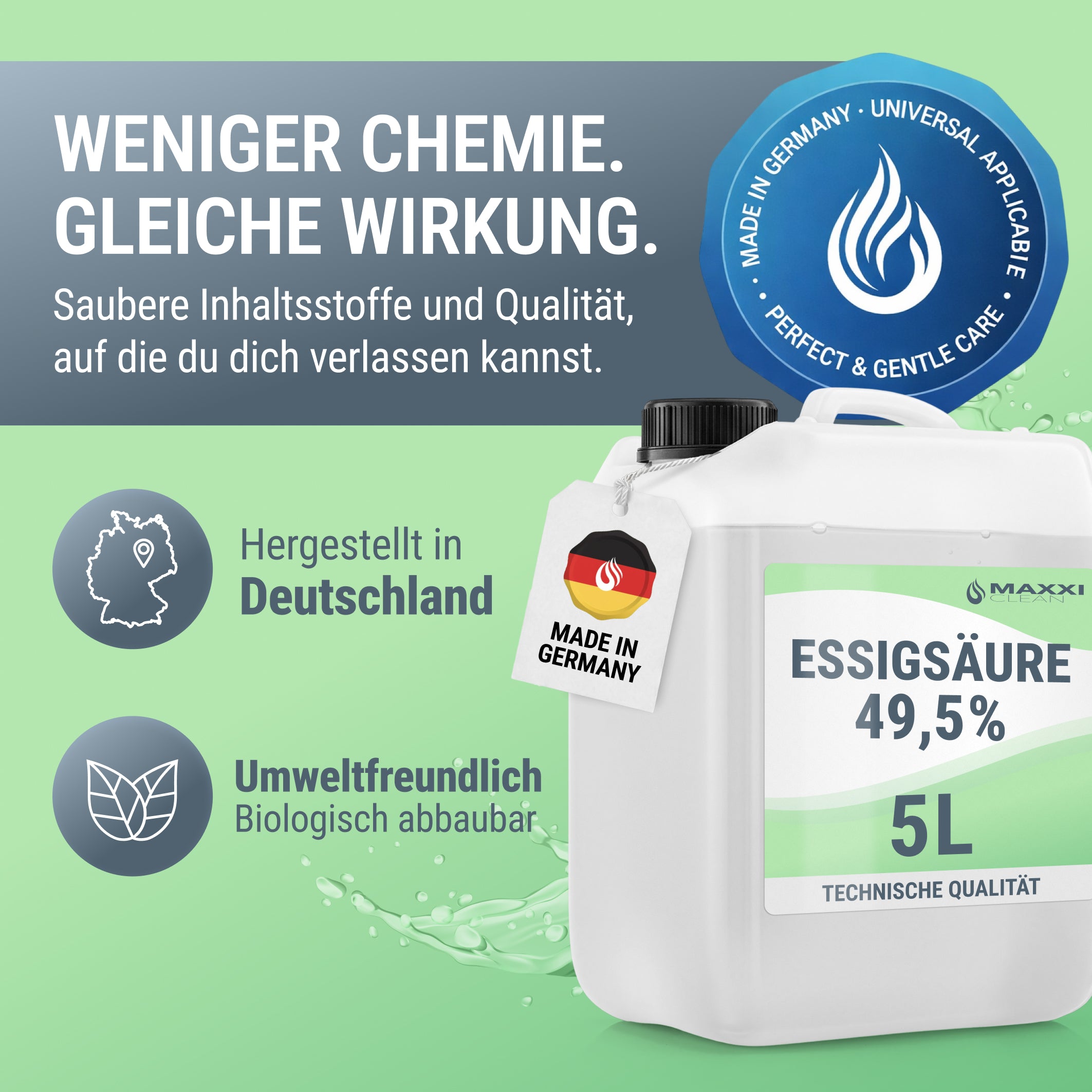 Essigsäure 49.5% Kanister 5 Liter